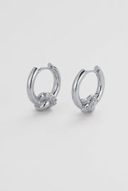 Zafino Elle Hoop Silver