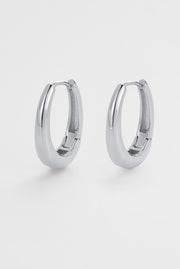 Pia Hoop Large - Silver