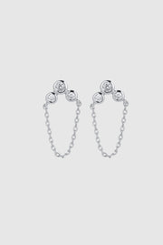 Zafino Tia Stud Silver