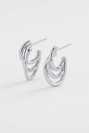 Zafino London Hoop Silver