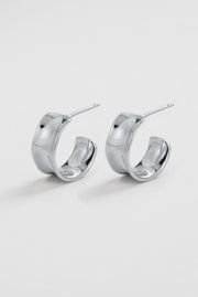 Zafino Nina Hoop Silver