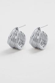 Zafino Lexi Hoop Large Silver