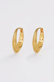Marley Hoop – Medium – Gold
