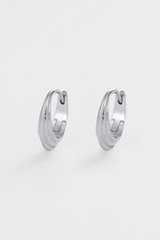 Zafino Marley Hoop - Small - Silver