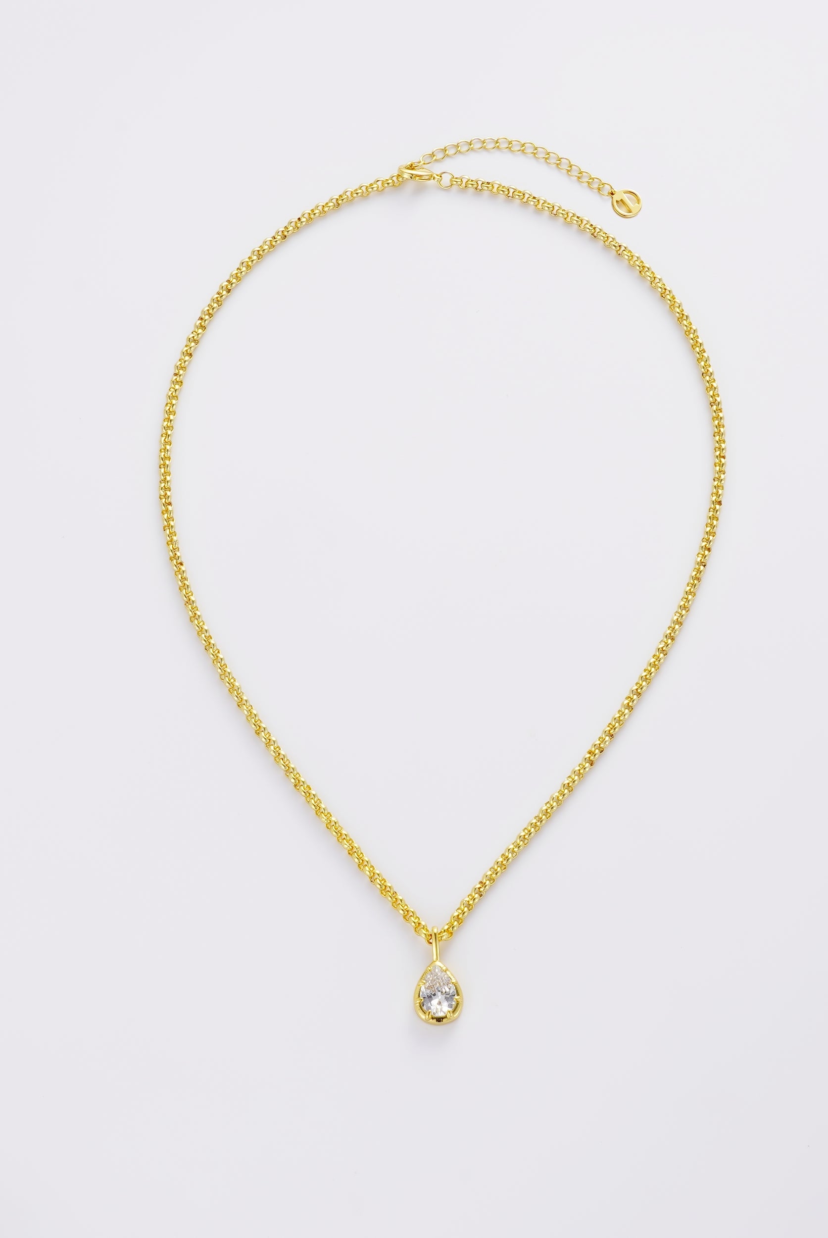 Zafino Esther Necklace in Gold - detail