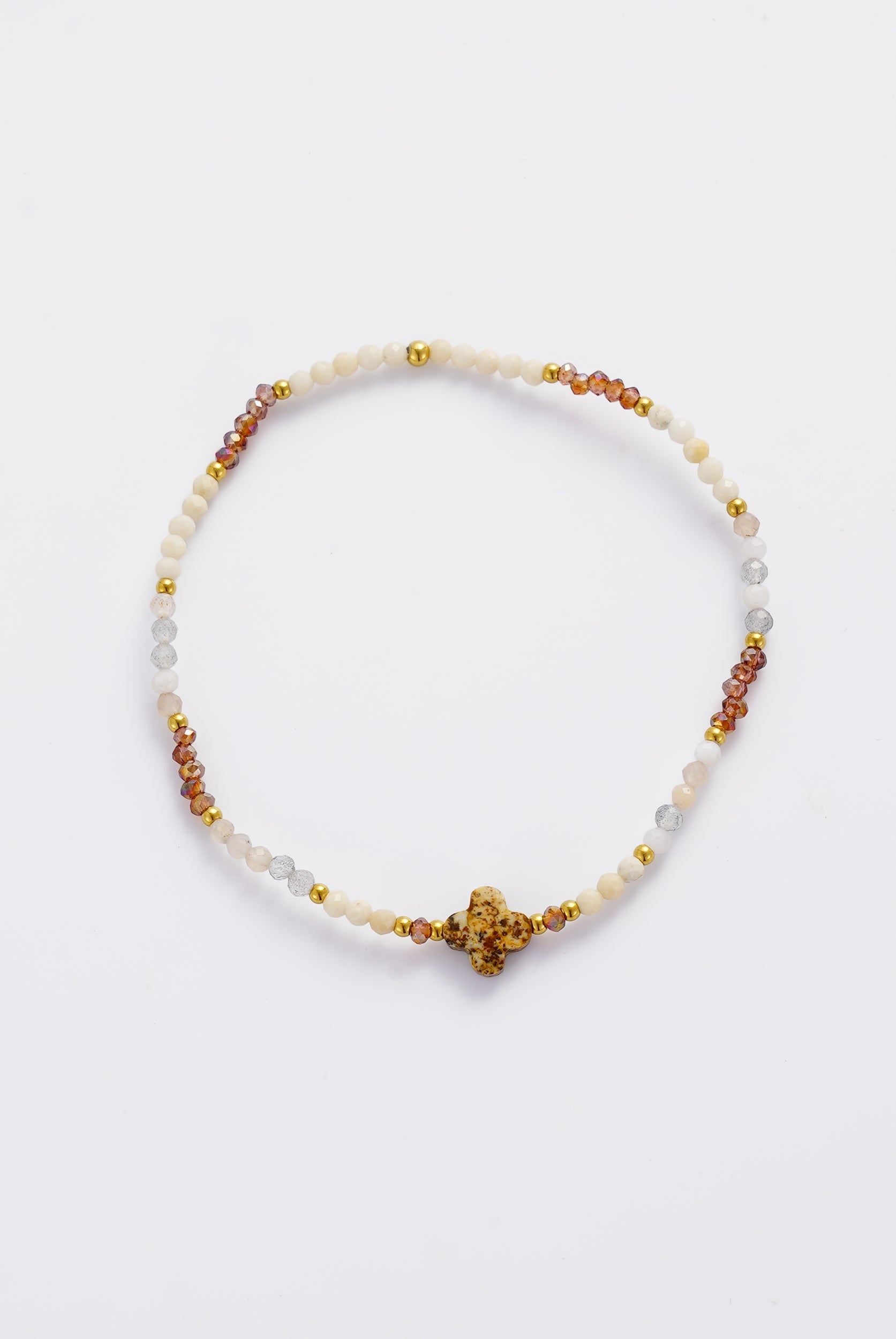 Zafino Heather Bracelet in Smoke - detail