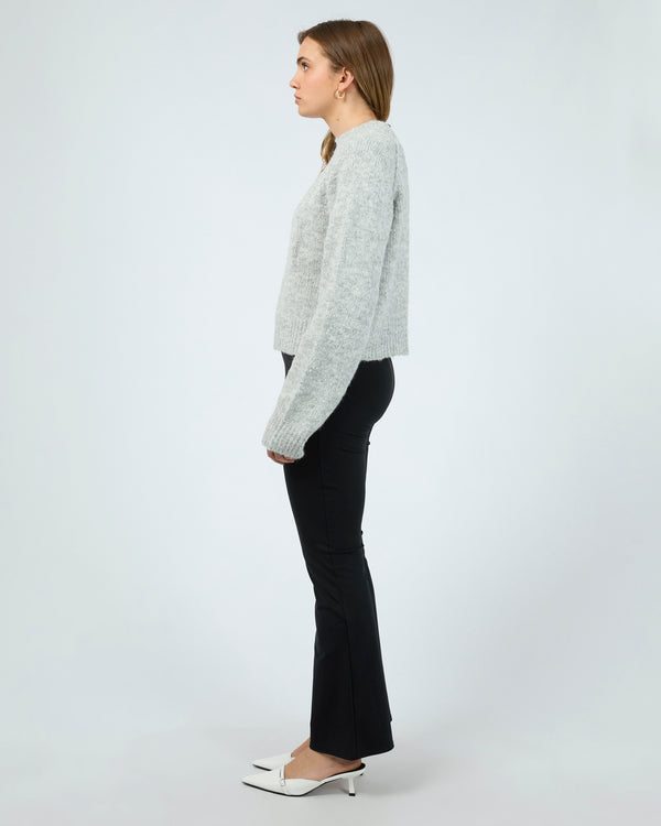 Billie Knit Sweater - Grey