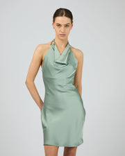 Nina Mini Dress - Sage - Catani Clothing