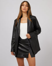 Brooklyn Blazer - Black - Catani Clothing