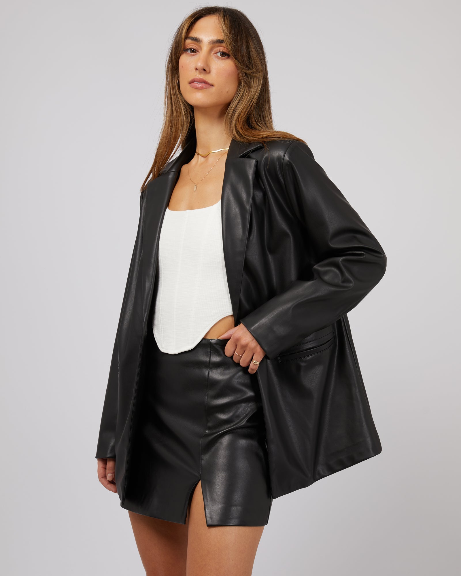 Jorge Brooklyn Blazer - Black (view 4)