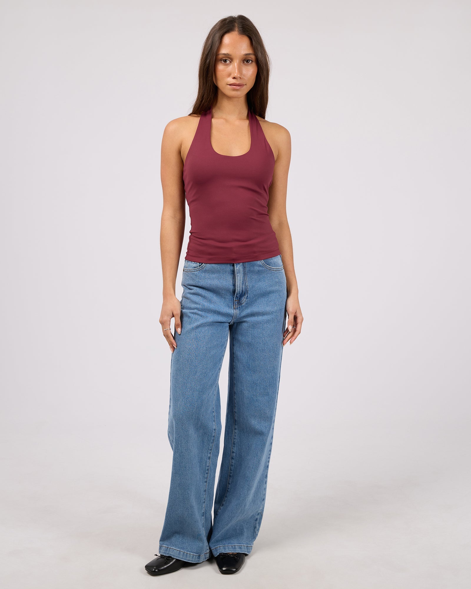 Jorge Halter Tank in Cherry - side