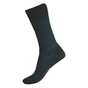 Womens Fine Merino Wool Patterned Health Sock - Jasmine - Catani Clothing