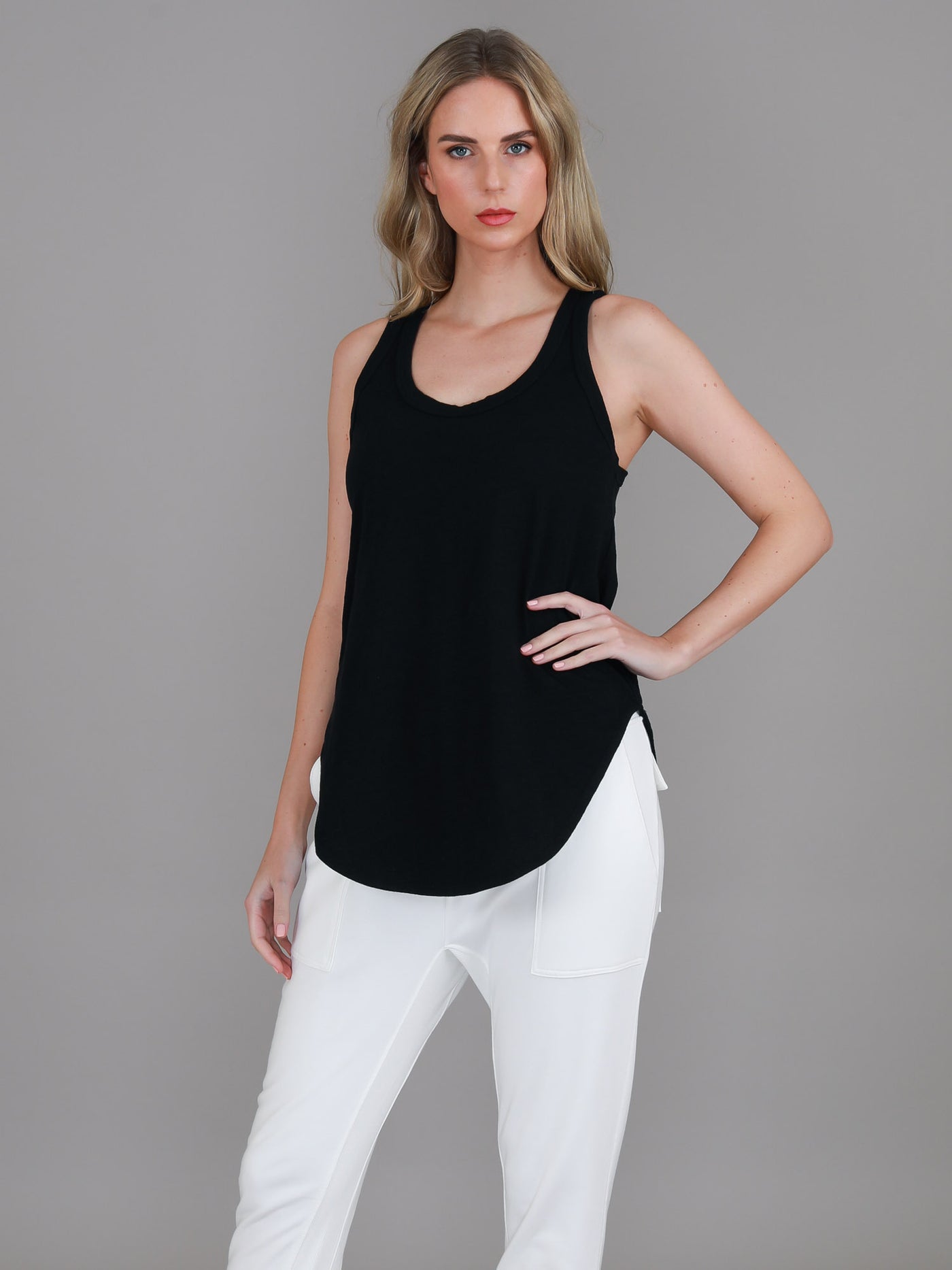 Hamilton Tank - Black - Catani Clothing