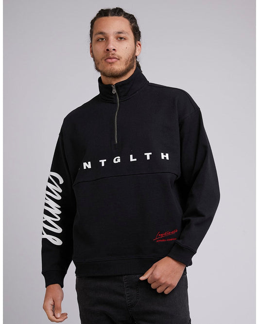 Quantize Quarter Zip - Black