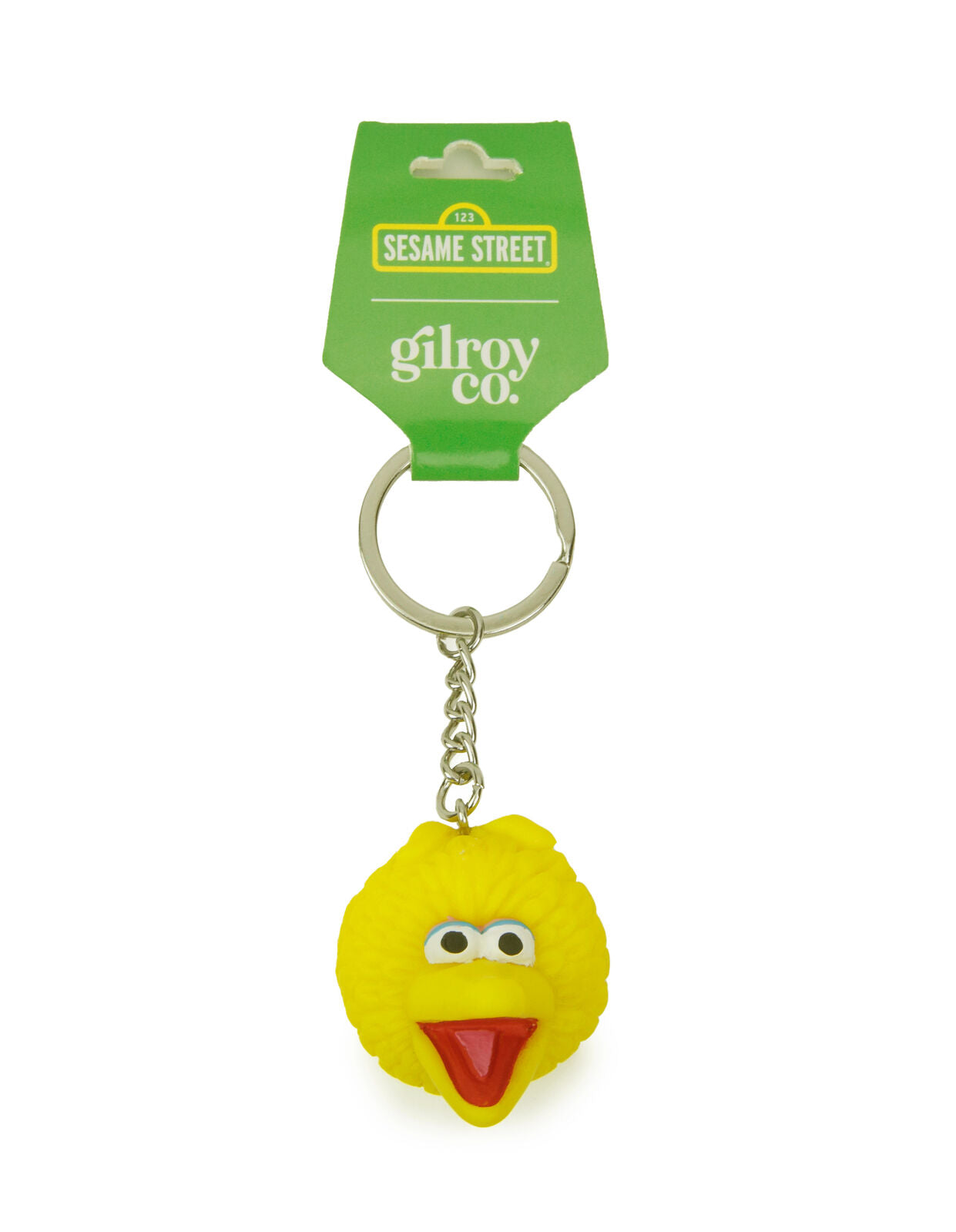 Big Bird key chain in yellow