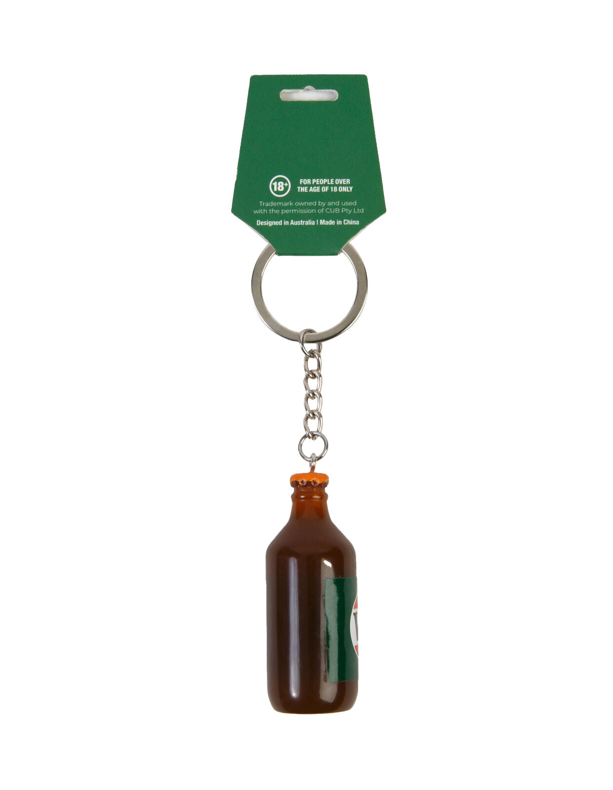 VB Stubby Key Chain in green - detail