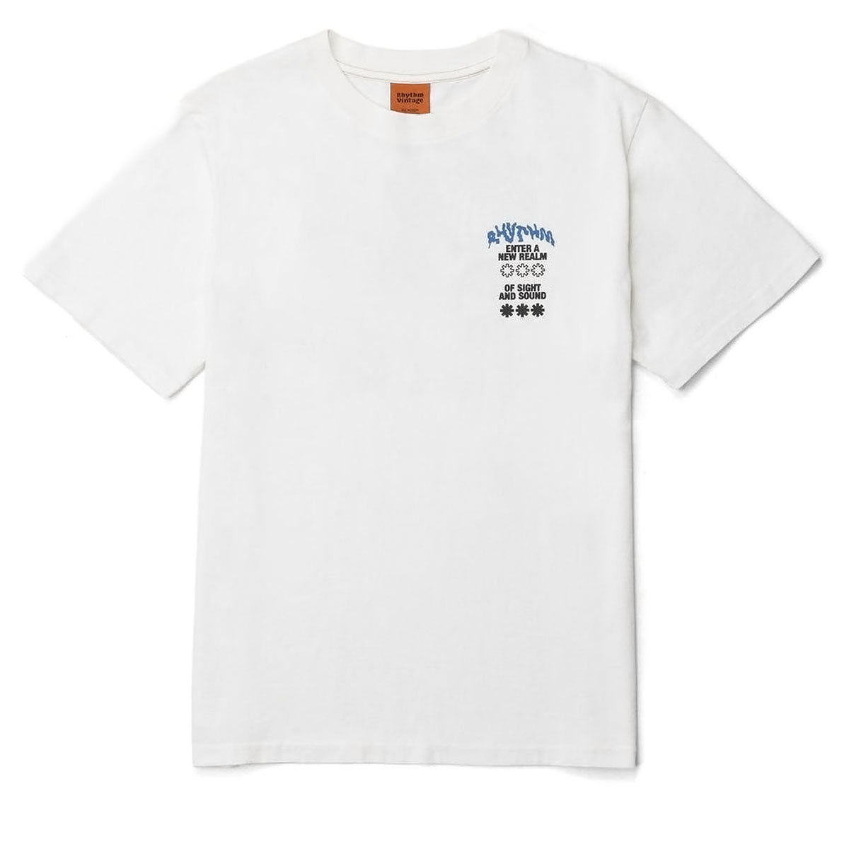 Rhythm New Realm Vintage Short Sleeve T-Shirt - Vintage White (view 5)