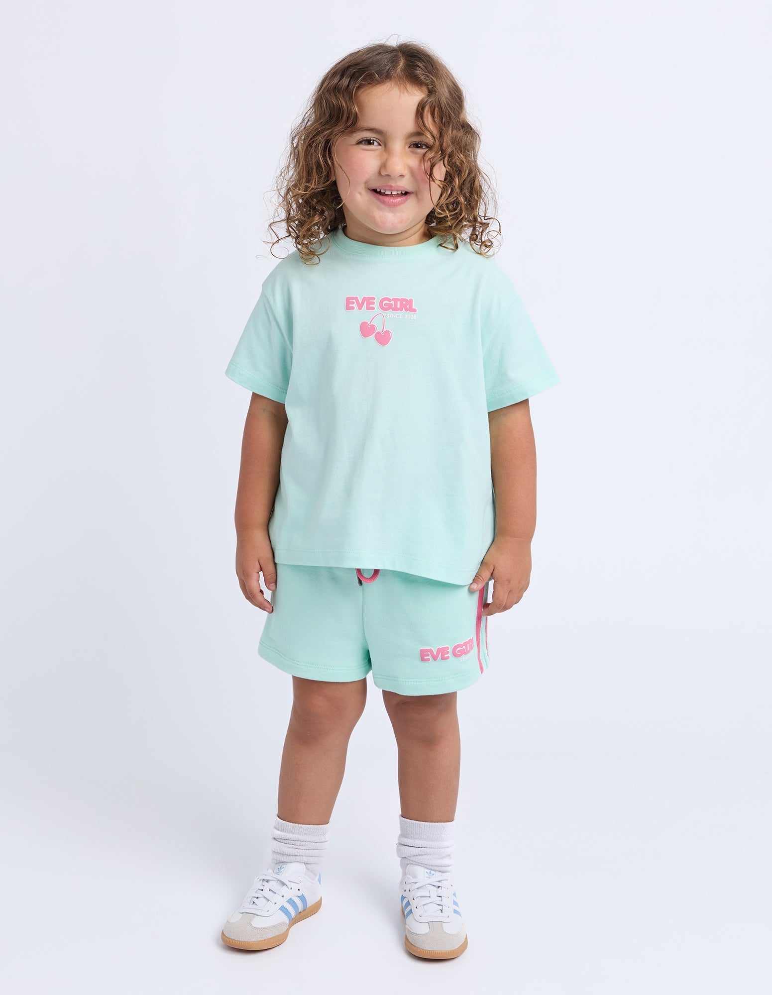 Eve Girl Lounge Club Tee in mint - back