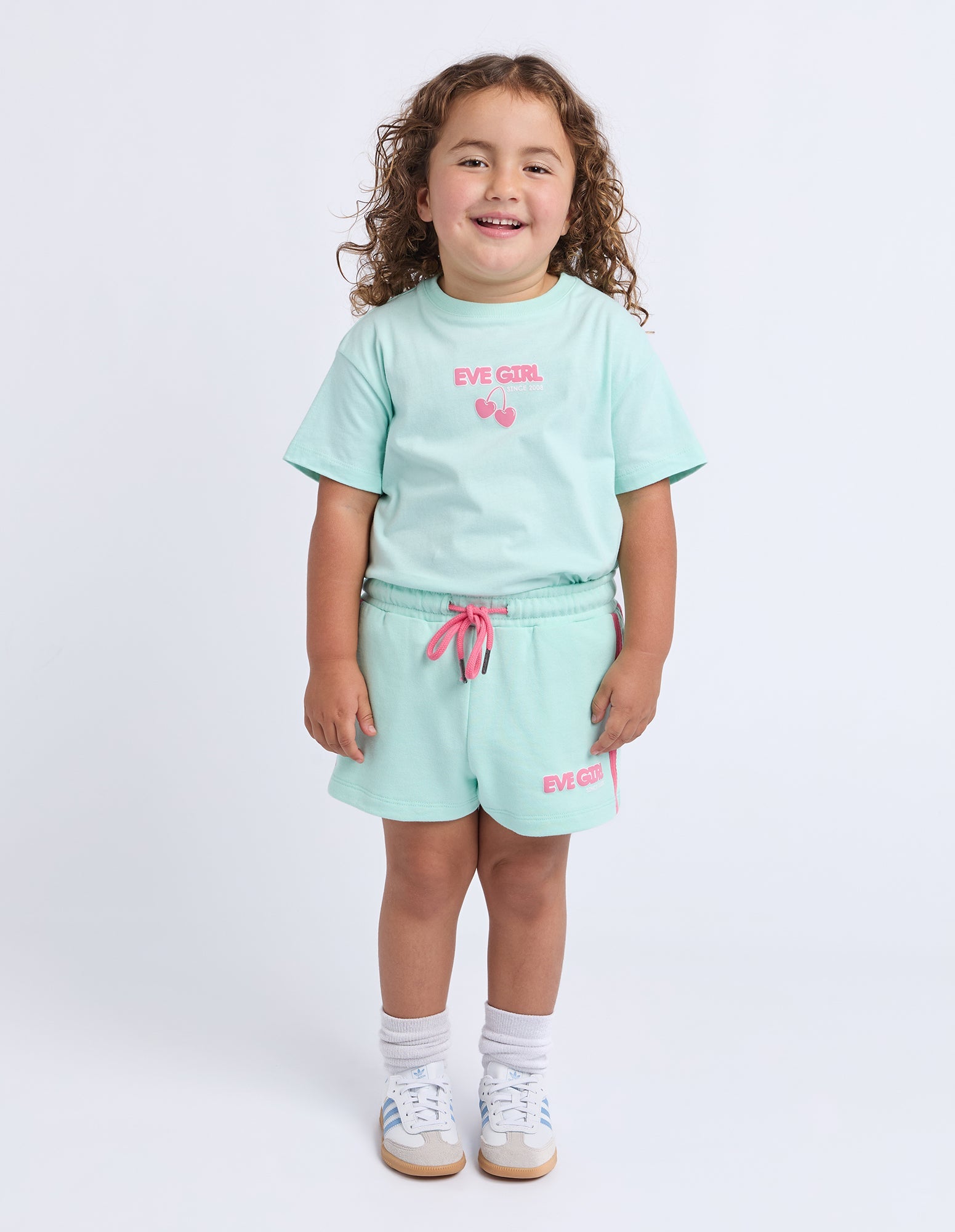 Eve Girl Lounge Club Short in mint - back