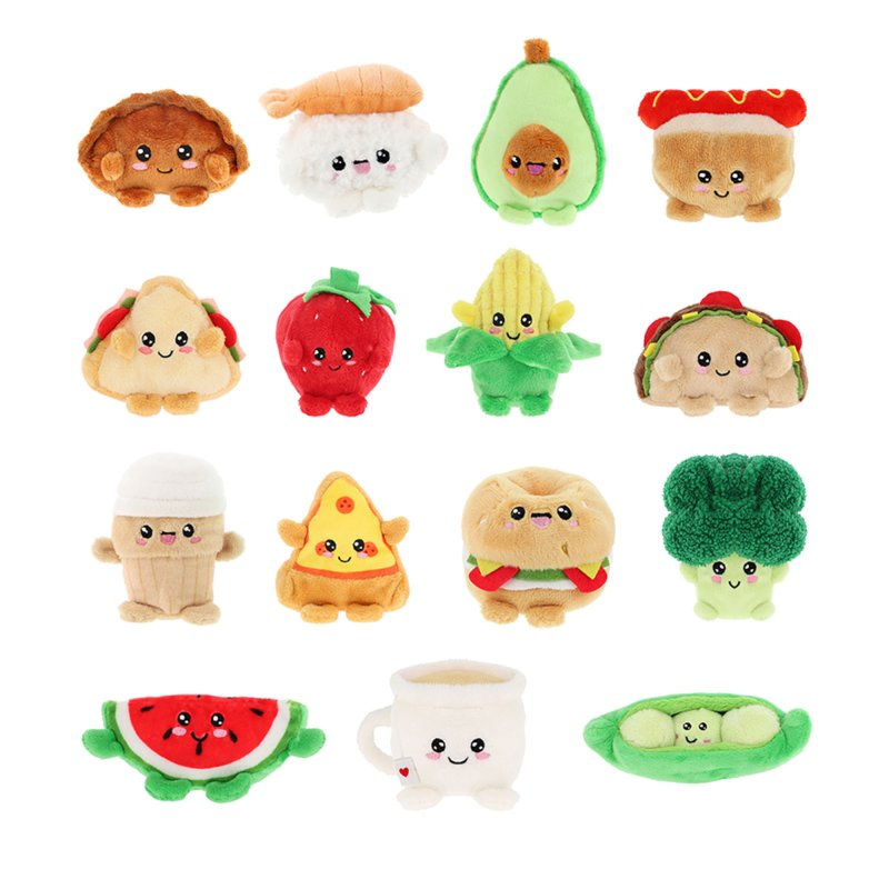 Food Bobballs 8cm plush - range