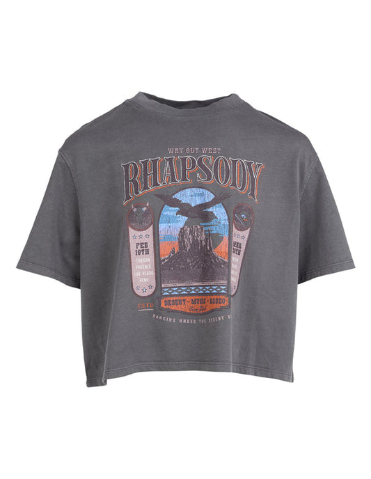 Rhapsody Tee - Charcoal - Teens