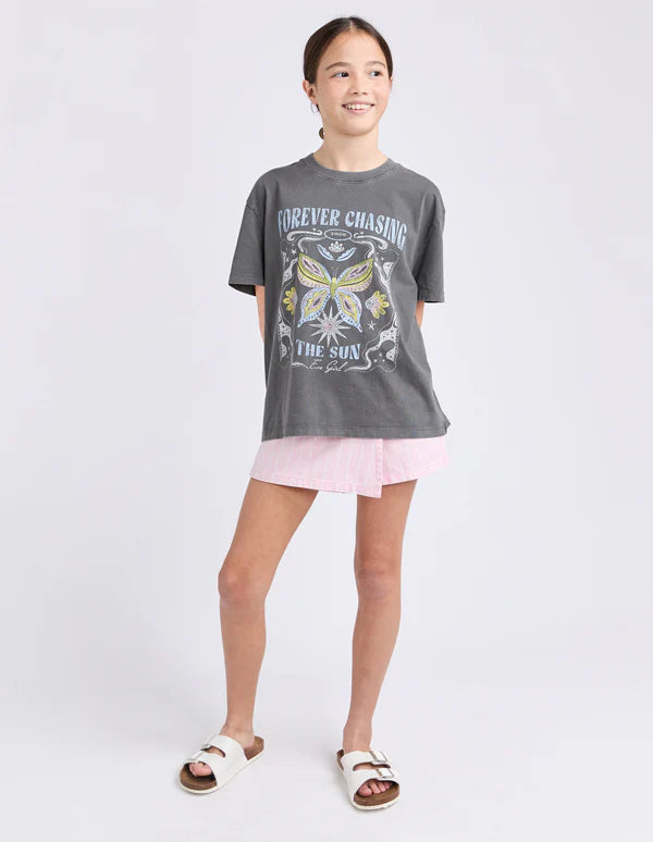 Eve Girl Chasing The Sun Tee - Charcoal (view 5)