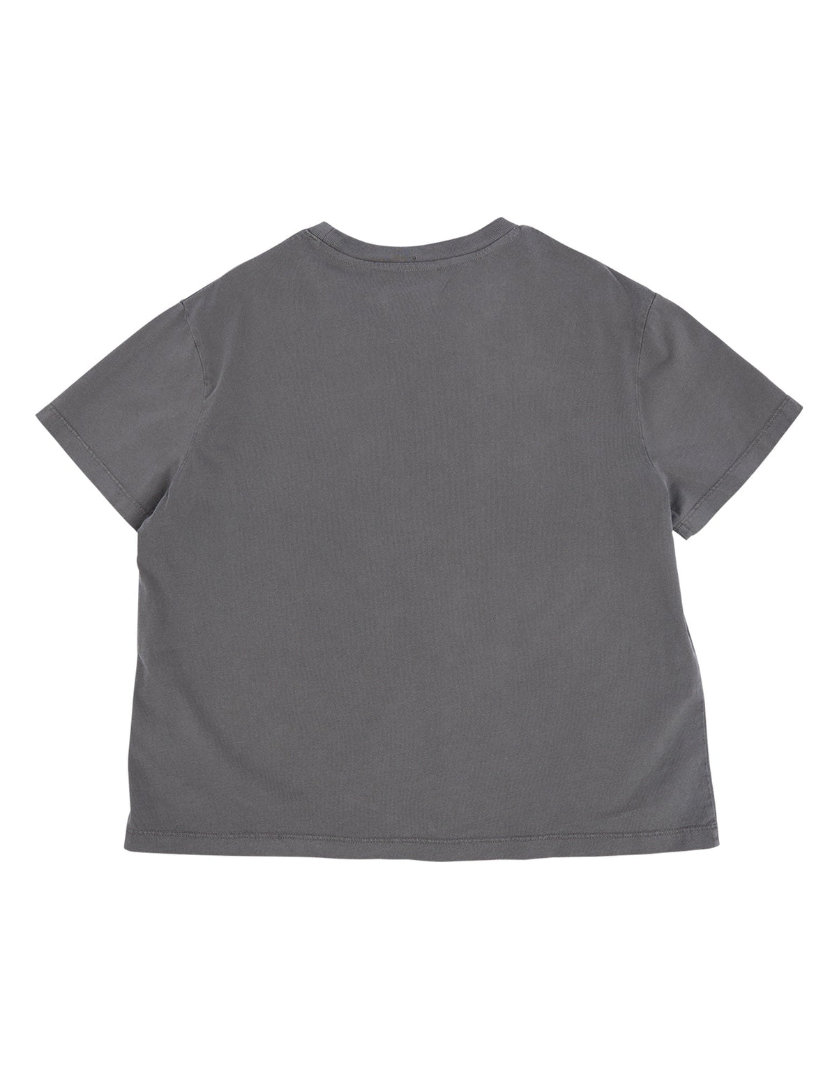 Eve Girl Butterfly Tee in charcoal - back