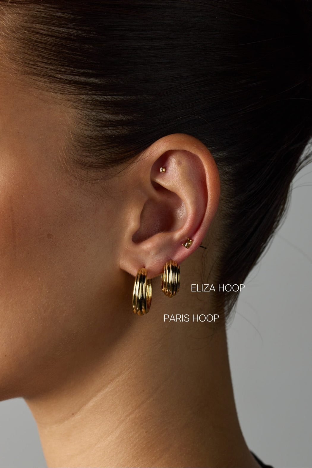 Zafino Eliza Hoop - Gold (view 3)