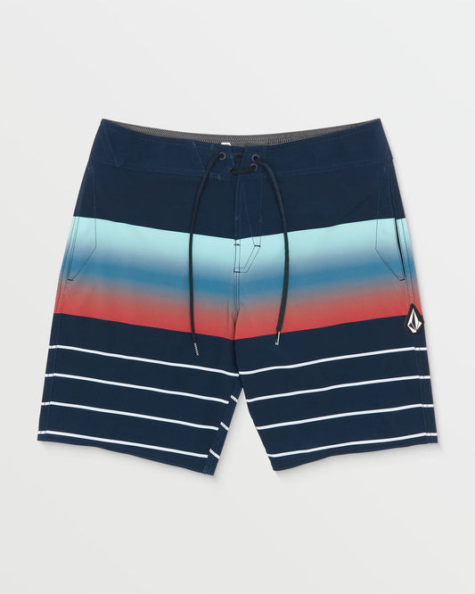 Quarta Fade Mod Tech 19" Boardshort - Navy