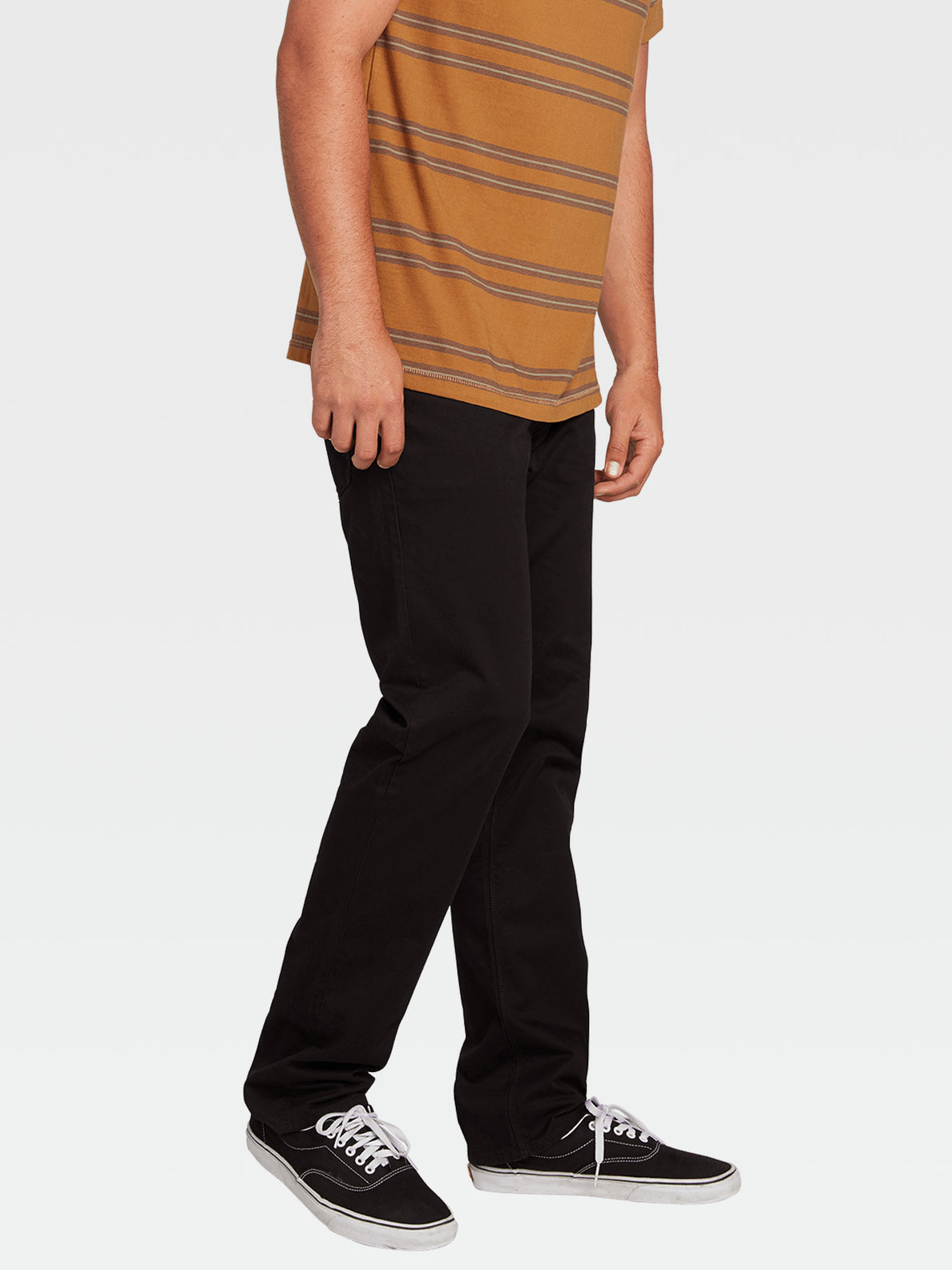 Volcom Solver Lite 5 Pocket Pant - Black (view 3)