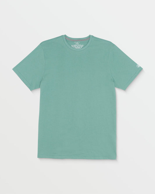 Aus Solid Short Sleeve T-Shirt - Petrol