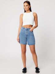 Carrie Short - Naomi Mid Vintage Blue - Catani Clothing