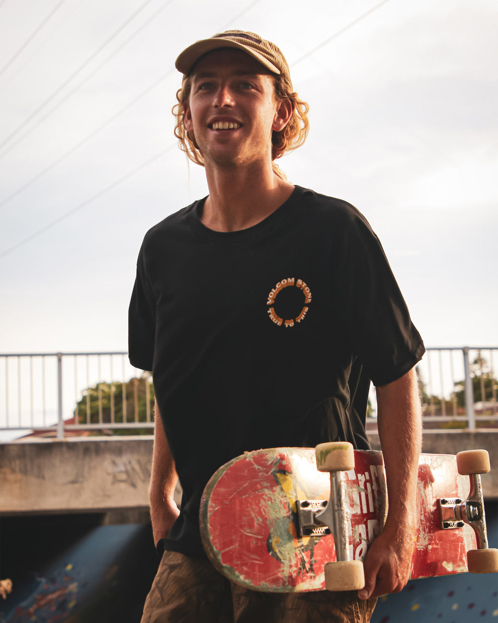 Volcom Daylighter Short Sleeve Tee - Black (view 8)