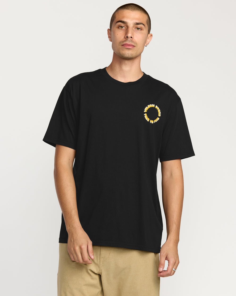 Daylighter Short Sleeve Tee - Black - Catani Clothing
