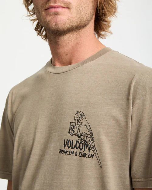 Volcom Liquor Locker T-Shirt - Brindle (view 3)