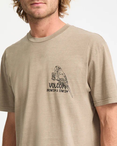 Volcom Liquor Locker T-Shirt - Brindle (view 5)