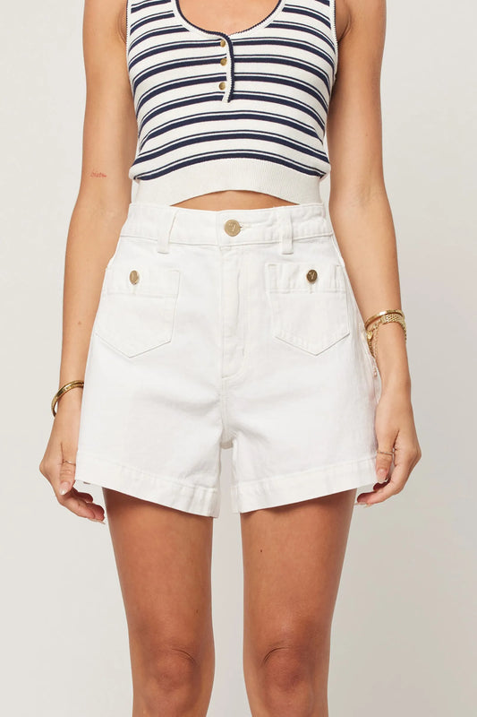 Venice Short - White Gold