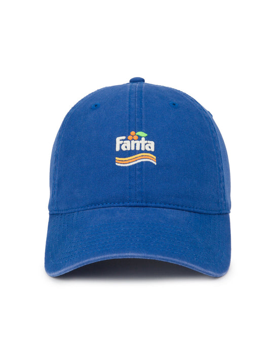 Fanta Retro Logo Ballpark Cap - Blue