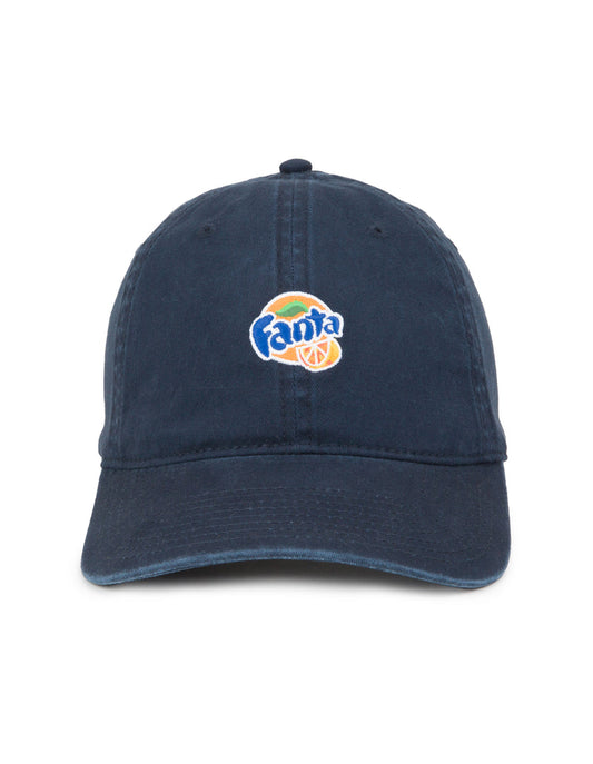 Fanta 2010s Logo Ball Park Cap - Navy