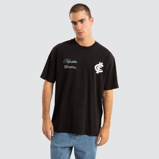 Carlton Season Tee - Jet Black
