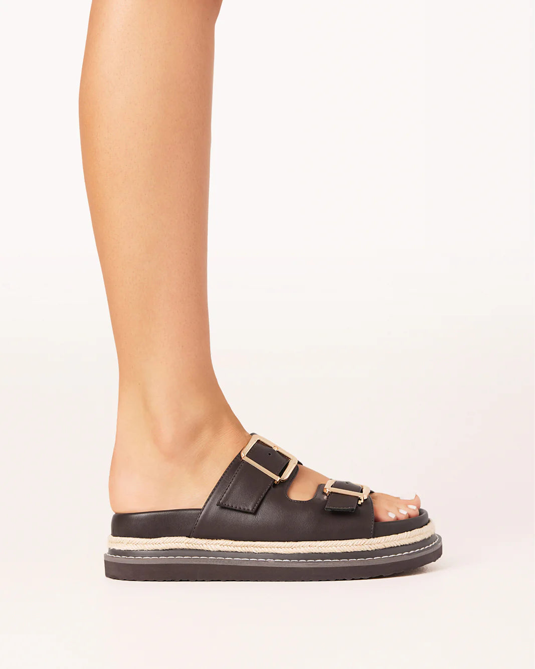 Alder Sandal - Black