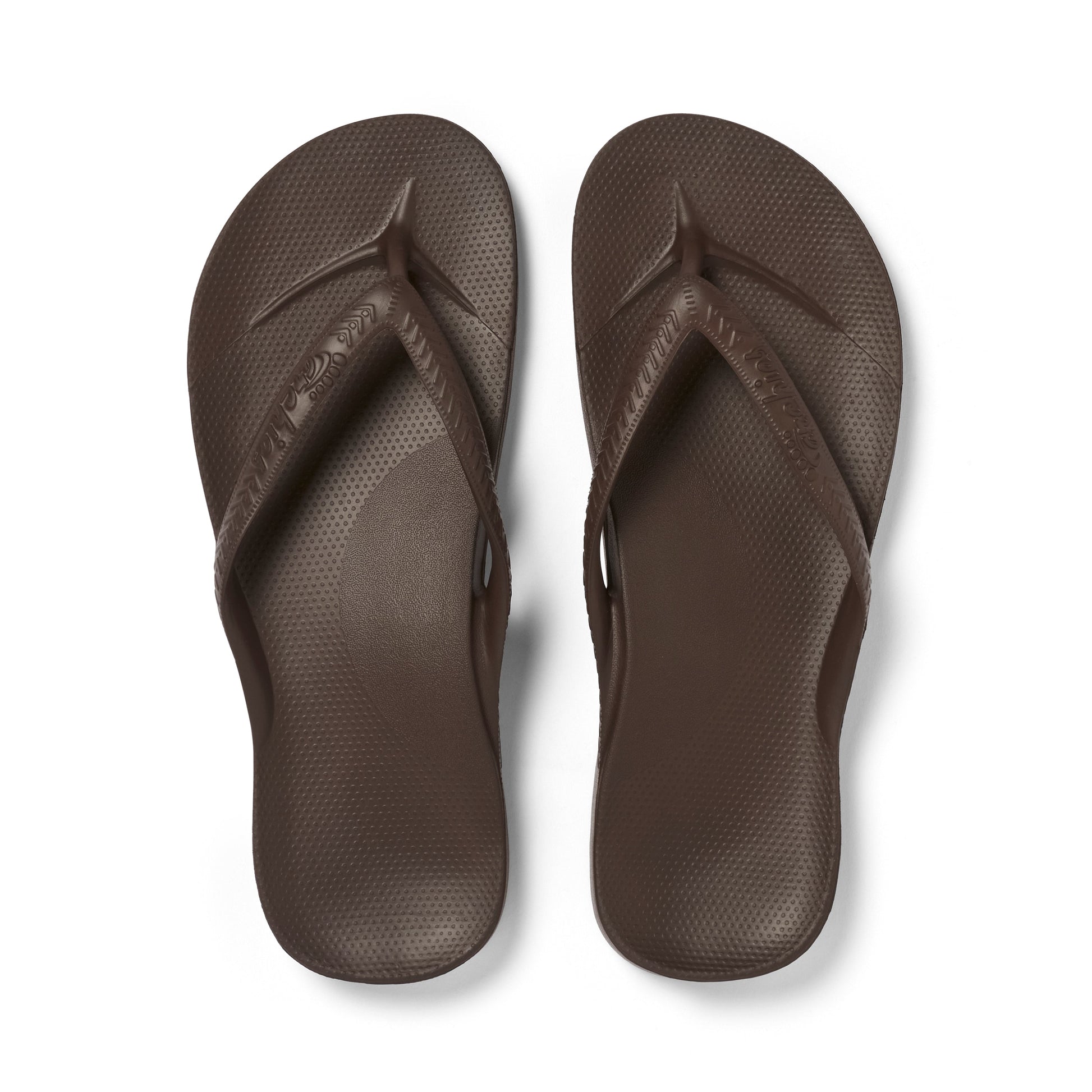 Arch Support Thongs - Classic - Brown - Catani Clothing