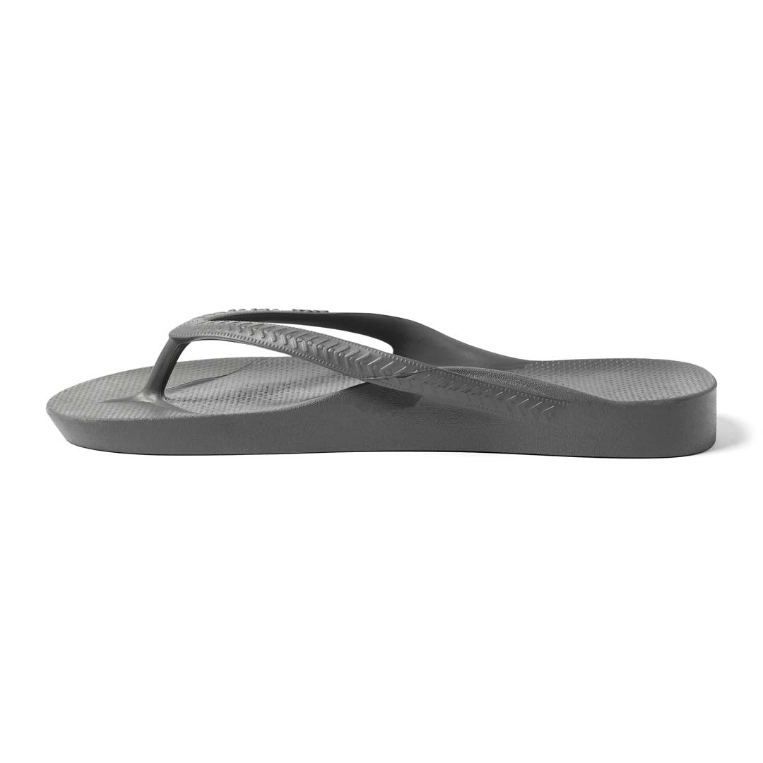Archies Arch Support Thongs - Classic - Charcoal (view 3)