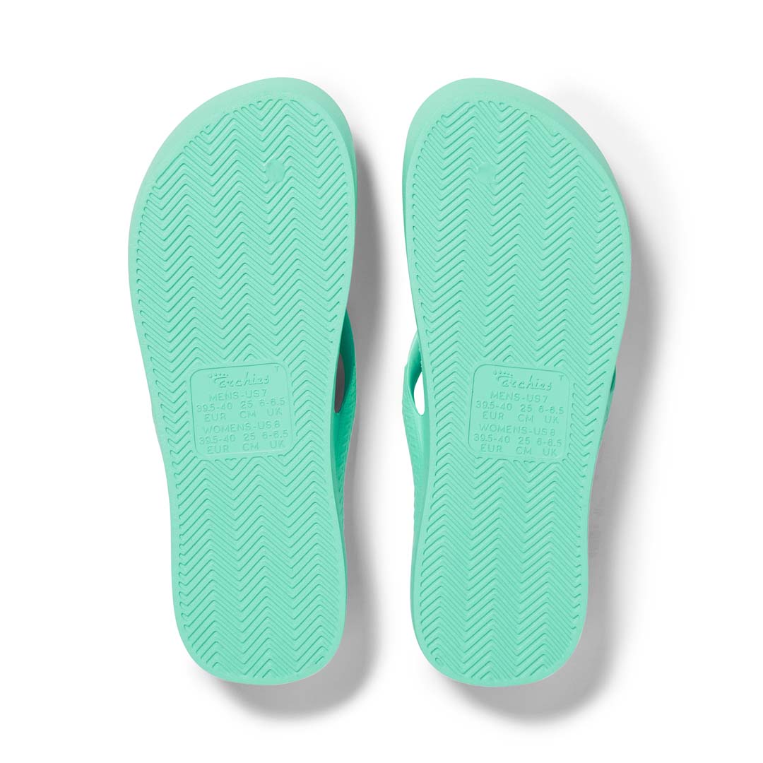 Archies Arch Support Thongs - Classic - Mint (view 3)