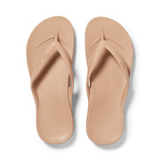 Arch Support Thongs - Tan - Catani Clothing