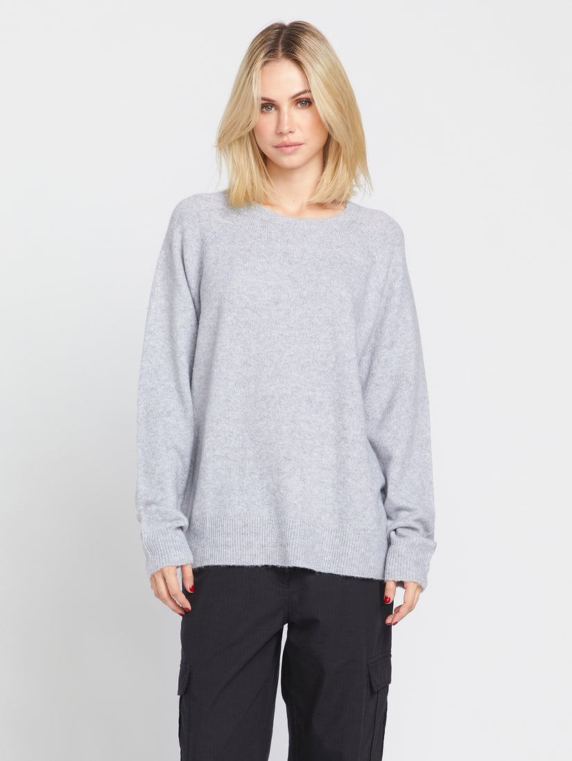 Twinkle Teas Sweater - Light Grey