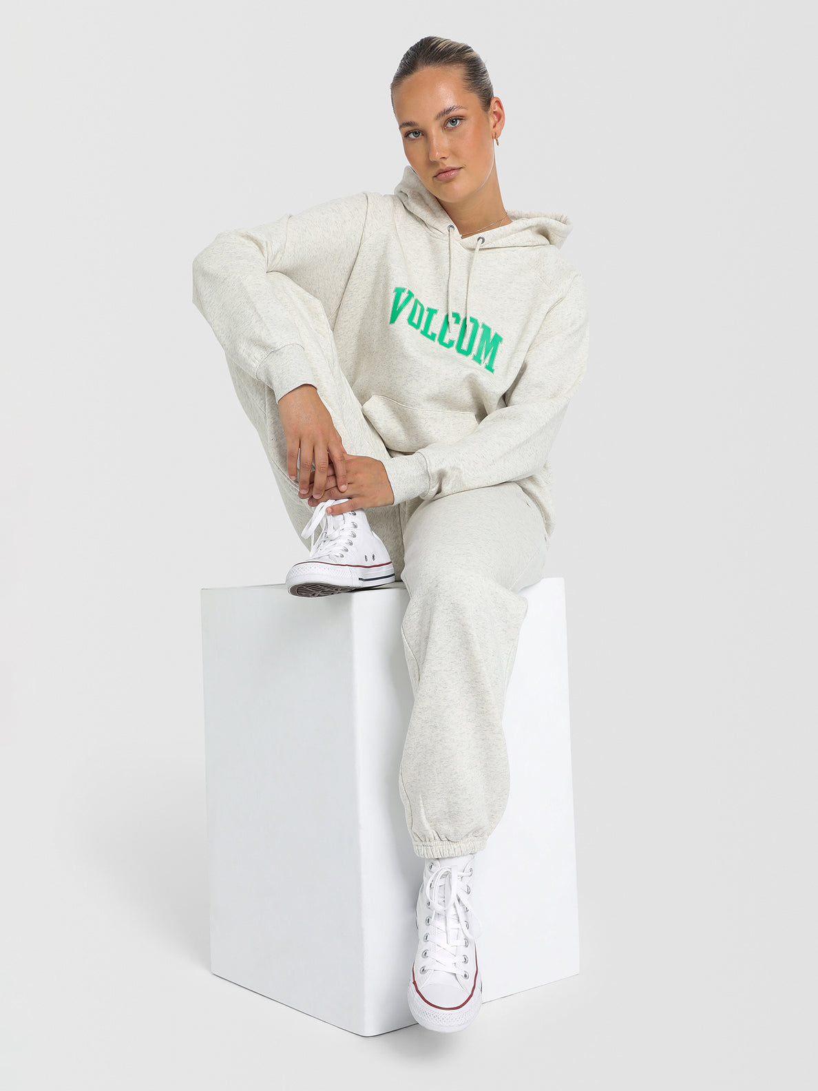 Get More Hoodie - Oat Marle