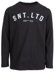 ダイヤモンド LS Tシャツ - ブラック (キッズ)
