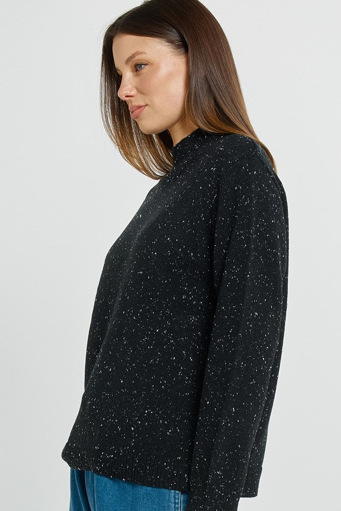 Betty Basics Carlin Knit Sweater - Black (view 4)