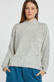 Carlin Knit Sweater - Cream